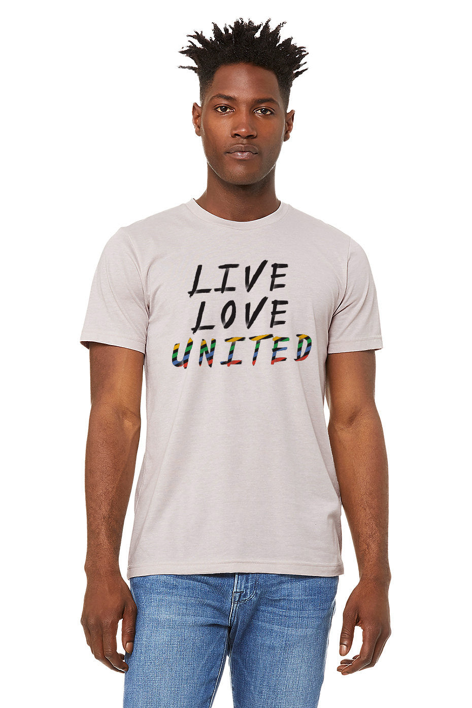 Slogan Short-Sleeve Unisex T-Shirt - liveloveunited.com