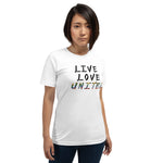 Load image into Gallery viewer, Slogan Short-Sleeve Unisex T-Shirt - liveloveunited.com
