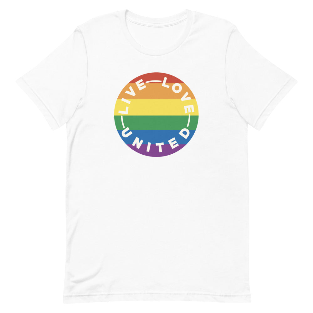 Pride Short-Sleeve Unisex T-Shirt - liveloveunited.com
