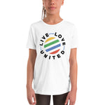 Load image into Gallery viewer, Youth Unity Short Sleeve T-Shirt - liveloveunited.com
